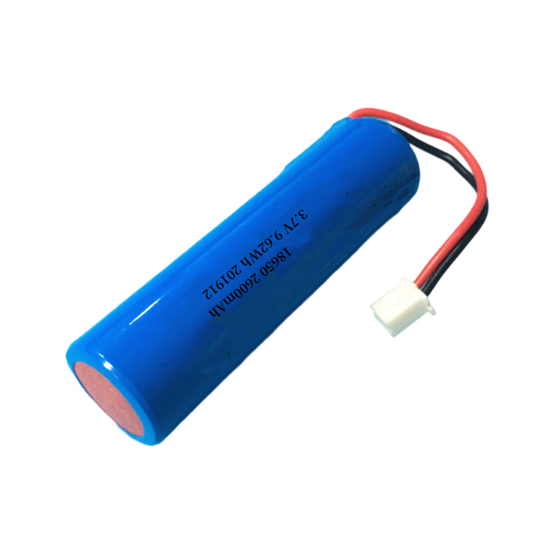 3.7V lithium ion battery 18650 2600mAh for led light