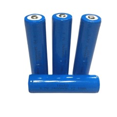 Button top 18650 3400mAh li-ion battery 3.7V with PCB