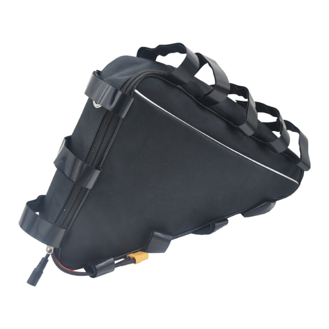Custom 48V 52V 20Ah 25Ah 28Ah Triangle Lithium-Ion Battery Pack for E-Bikes