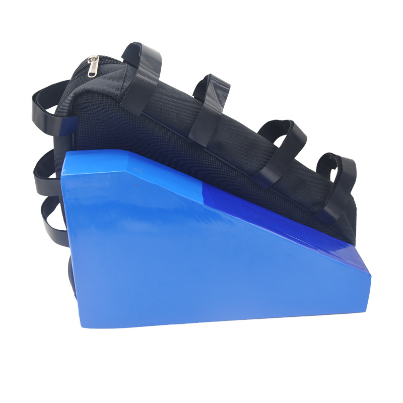 Custom 48V 52V 20Ah 25Ah 28Ah Triangle Lithium-Ion Battery Pack for E-Bikes