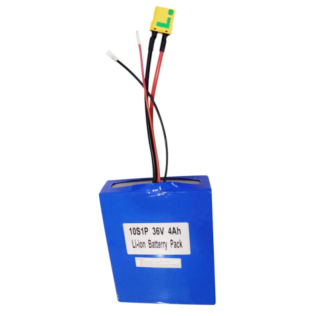 Customized 36V 4Ah INR21700 10S1P 37V Li-ion Battery Pack