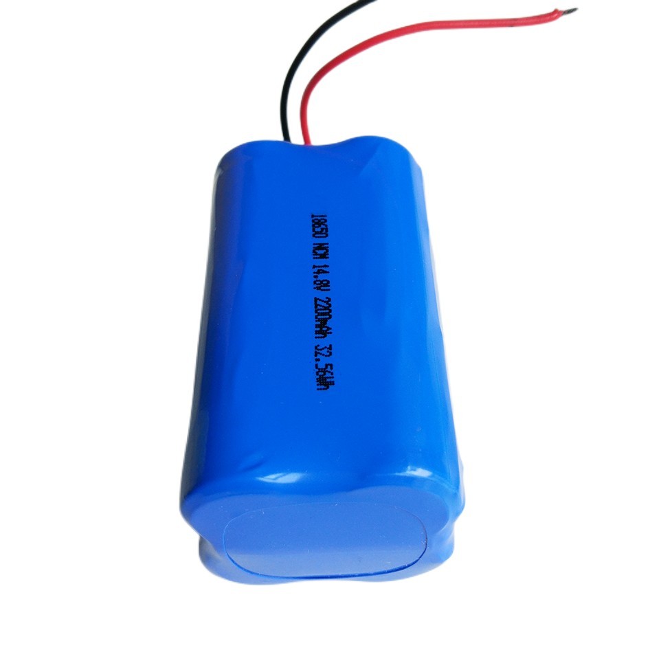 Factory price 14.8V battery pack 18650 4S1P lithium-ion battery 14.8V 2200mAh 2400mAh 2600mAh