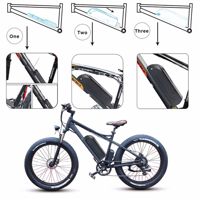 Factory Direct Hailong G80 48V 21Ah Li-ion Battery for E-bikes
