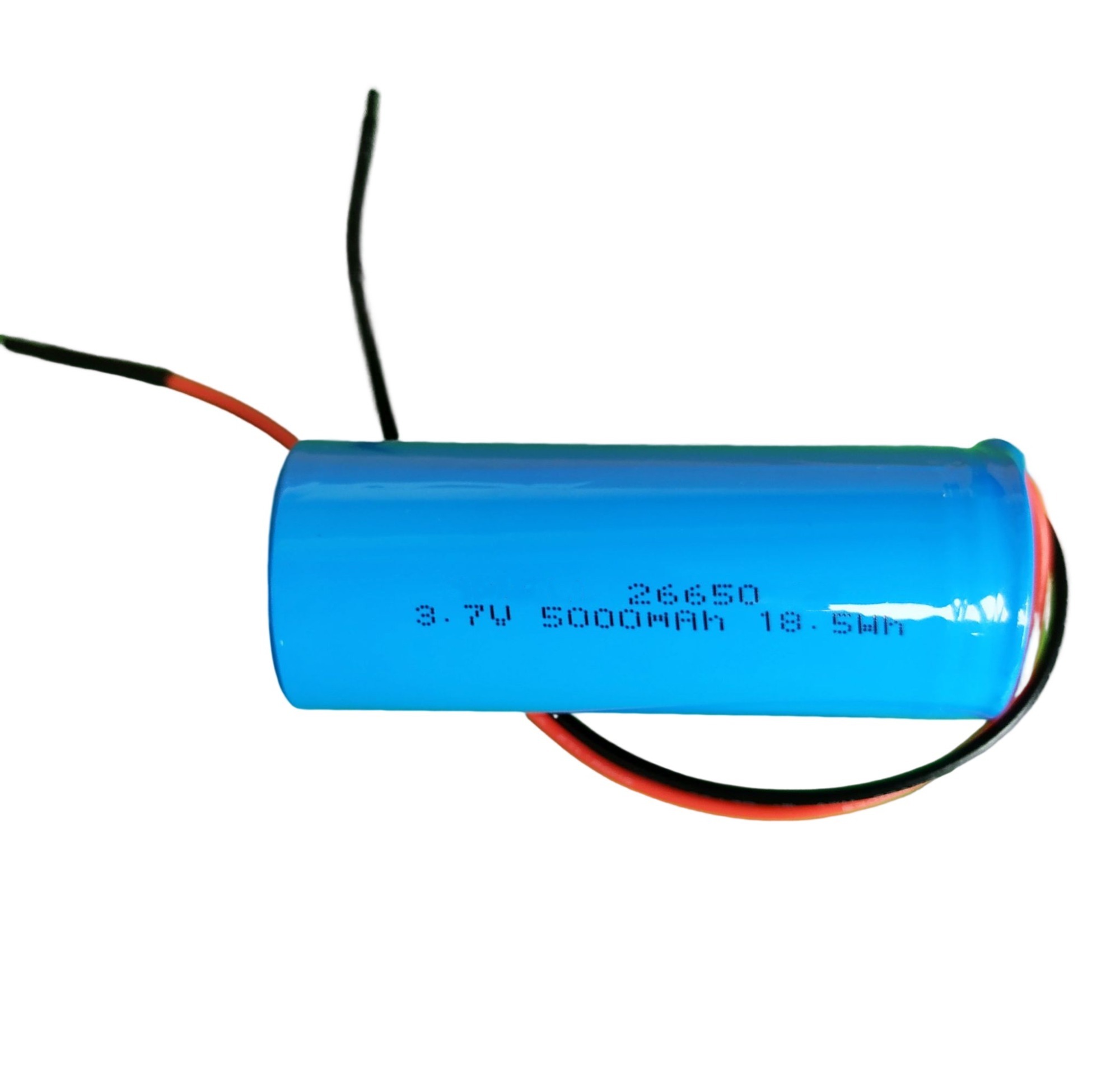 High capacity 26650 lithium battery 3.7V 5000mAh li-ion rechargeable