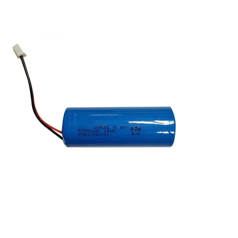 High capacity 26650 lithium battery 3.7V 5000mAh li-ion rechargeable