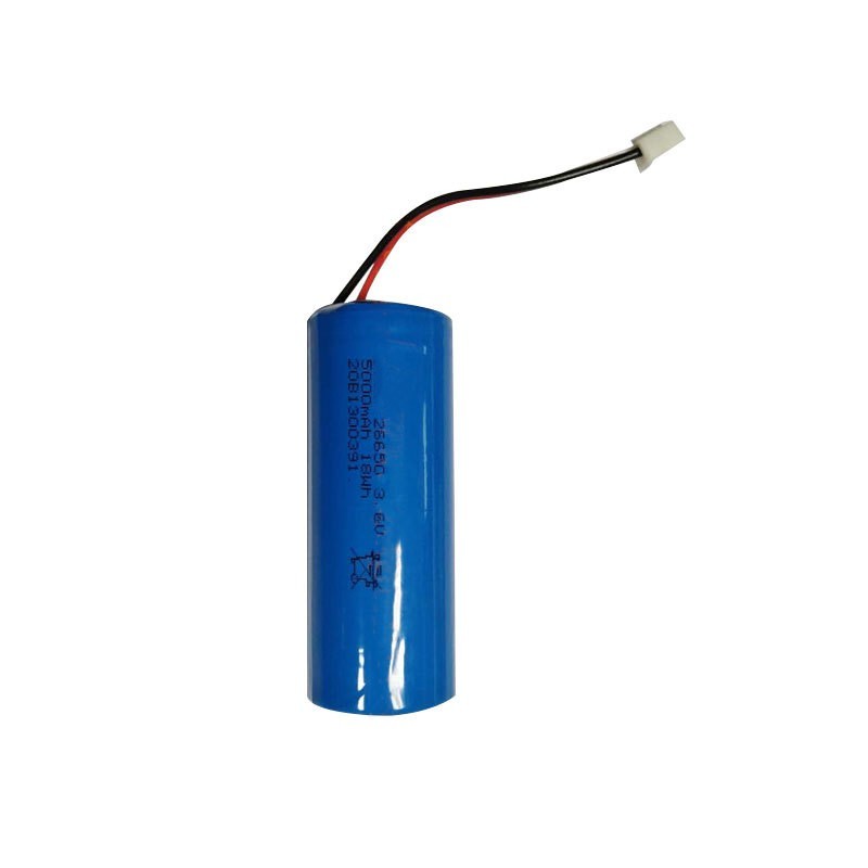 High capacity 26650 lithium battery 3.7V 5000mAh li-ion rechargeable