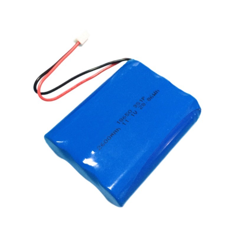 High quality 18650 11.1V 2600mAh lithium ion battery pack
