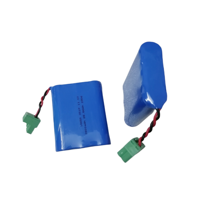 Premium 11.1V 2600mAh Rechargeable 18650 Lithium Ion Battery Pack for Medical Devices