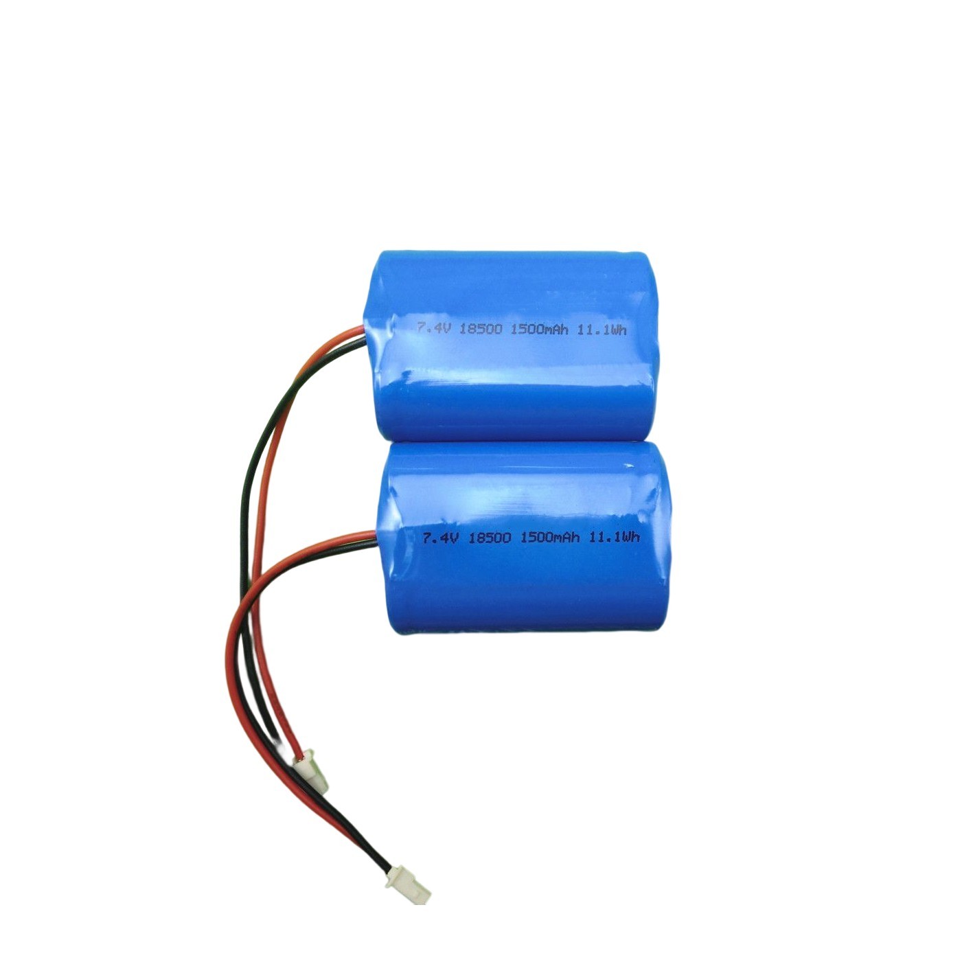 Rechargeable li-ion 18500 7.4V 1500mAh solar headlight lithium battery fire alarm battery