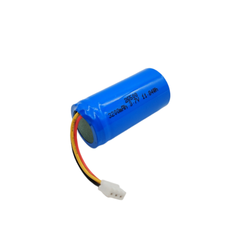 Rechargeable 26500 Li-ion Battery 3.7V 3200mAh with Protection Circuit