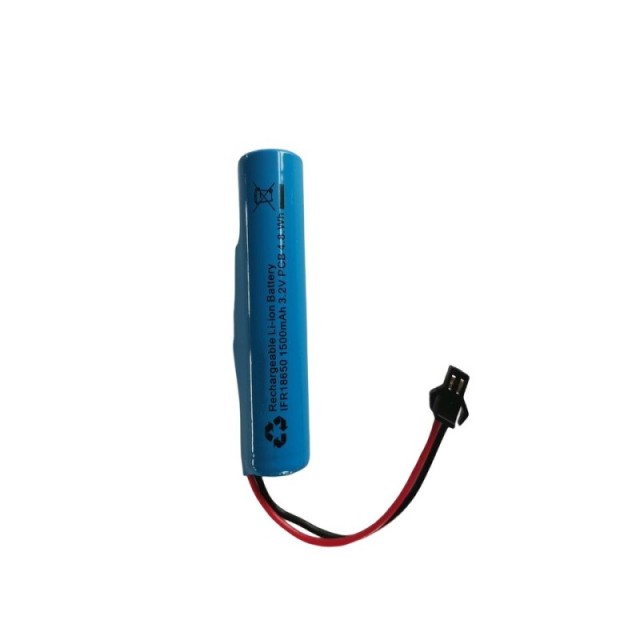 18650 rechargeable lithium lifepo4 battery 3.2V 1500mAh for miner's lamp