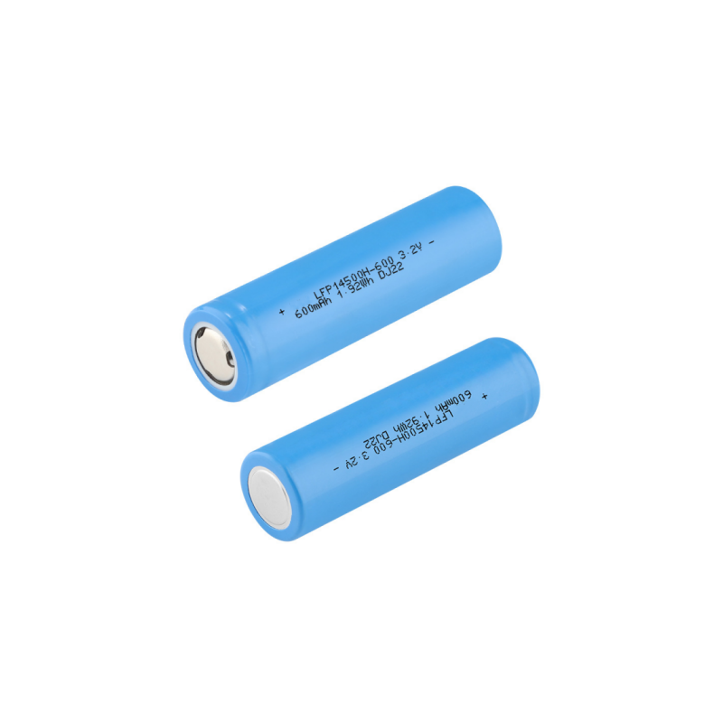 3.2V 600mAh 14500 Lithium Iron Phosphate Battery for E-Call
