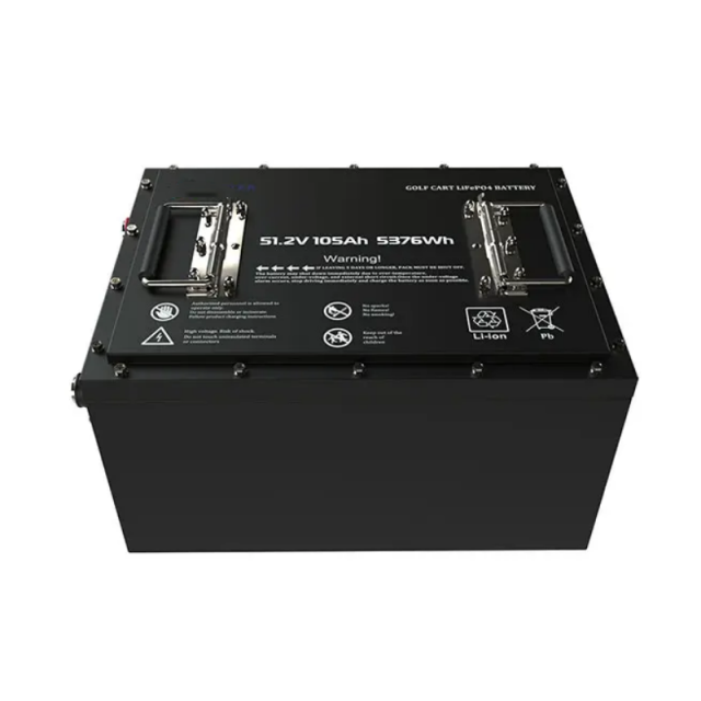 51.2V/48V 105Ah LiFePO4 Battery for Golf Carts, Sightseeing Vehicles, and Patrol Cars