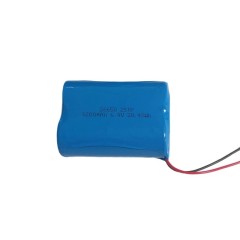 6.4V 3200mAh 2S1P 26650 LiFePO4 battery pack with PCM