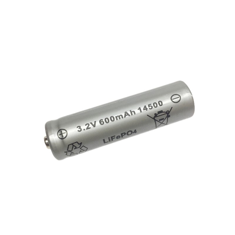 Best 14500 lithium battery IFR14500 battery 3.2V 600mAh