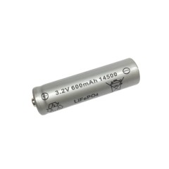 Best 14500 lithium battery IFR14500 battery 3.2V 600mAh