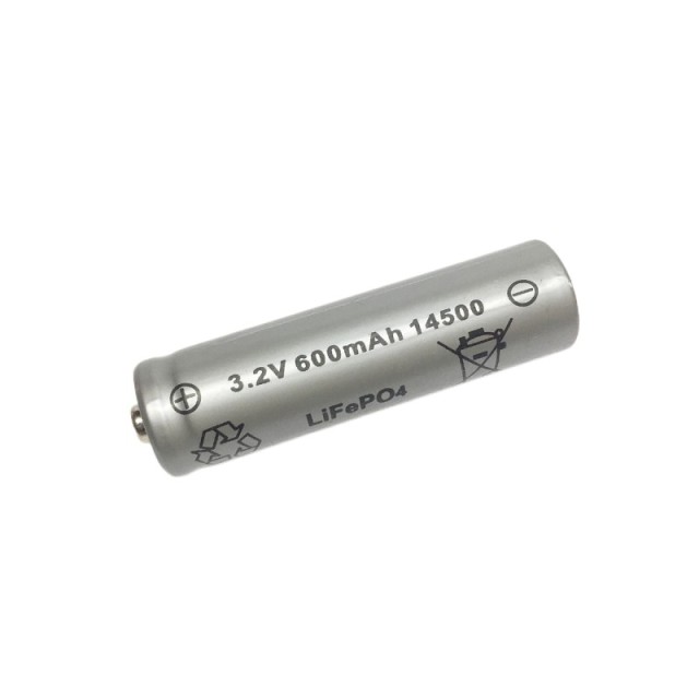 Best 14500 lithium battery IFR14500 battery 3.2V 600mAh