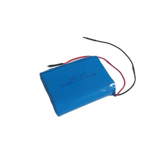 Customized LiFePO4 18650 9.6V 1500mAh battery pack LFP 18650 lithium iron battery pack