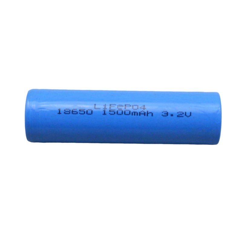 18650 battery 3.2v 1500mah 18650 LiFePO4 rechargeable battery for backup power