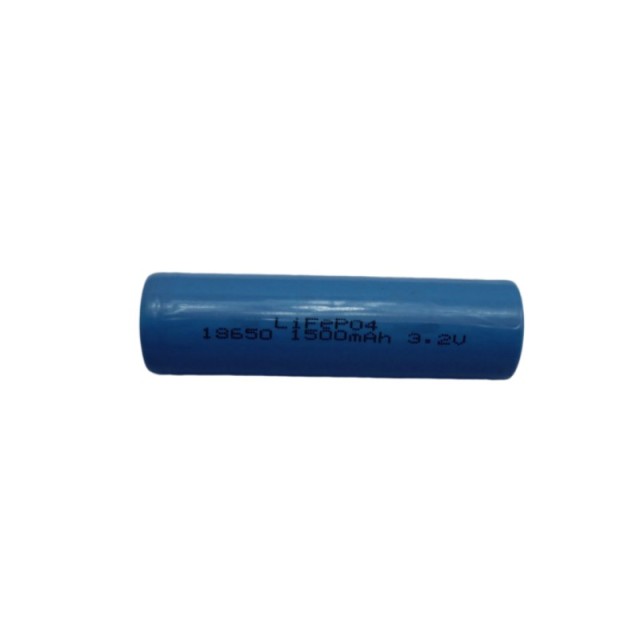 18650 battery 3.2v 1500mah 18650 LiFePO4 rechargeable battery for backup power