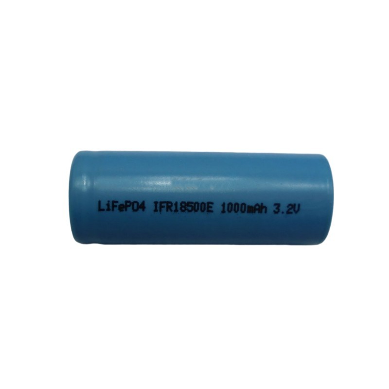 LiFePO4 18500 3.2V 1000mAh 3.2Wh Solar Battery