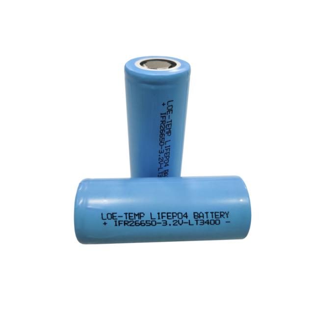 Ultra-low Temperature 26650 3400mAh 3.2V LiFePO4 Battery