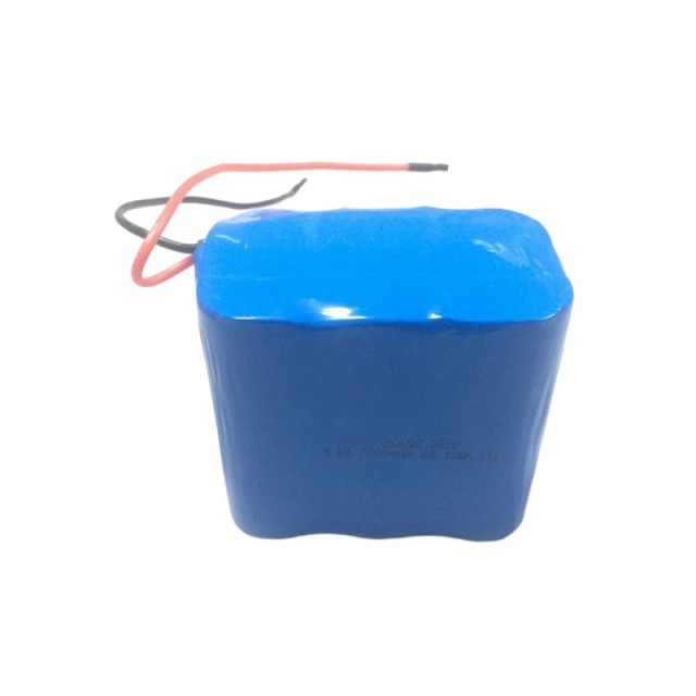 Wholesale 9.6V 7200mAh LiFePO4 battery IFR26650 9.6 volt lithium battery pack for emergency lighting