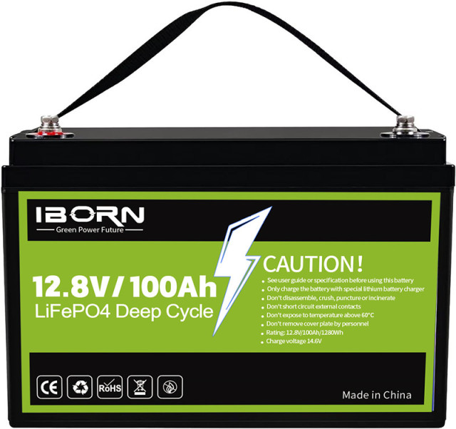 12V 100Ah LiFePO4 Battery Pack 12 Volt 100Ah Lithium