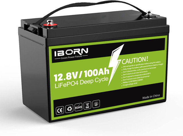 12V 100Ah LiFePO4 Battery Pack 12 Volt 100Ah Lithium