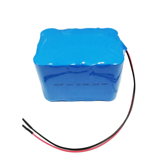 12V 10.8Ah 4S3P Rechargeable LiFePO4 Battery Pack