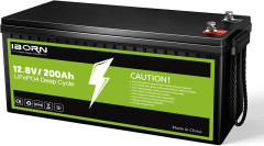 12V 200Ah Lithium Iron Phosphate Batteries for Solar Storage