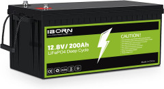 12V 200Ah Lithium Iron Phosphate Batteries for Solar Storage