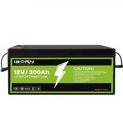 12V 300Ah LiFePO4 Lithium Battery with Advanced BMS