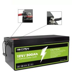 12V 300Ah LiFePO4 Lithium Battery with Advanced BMS