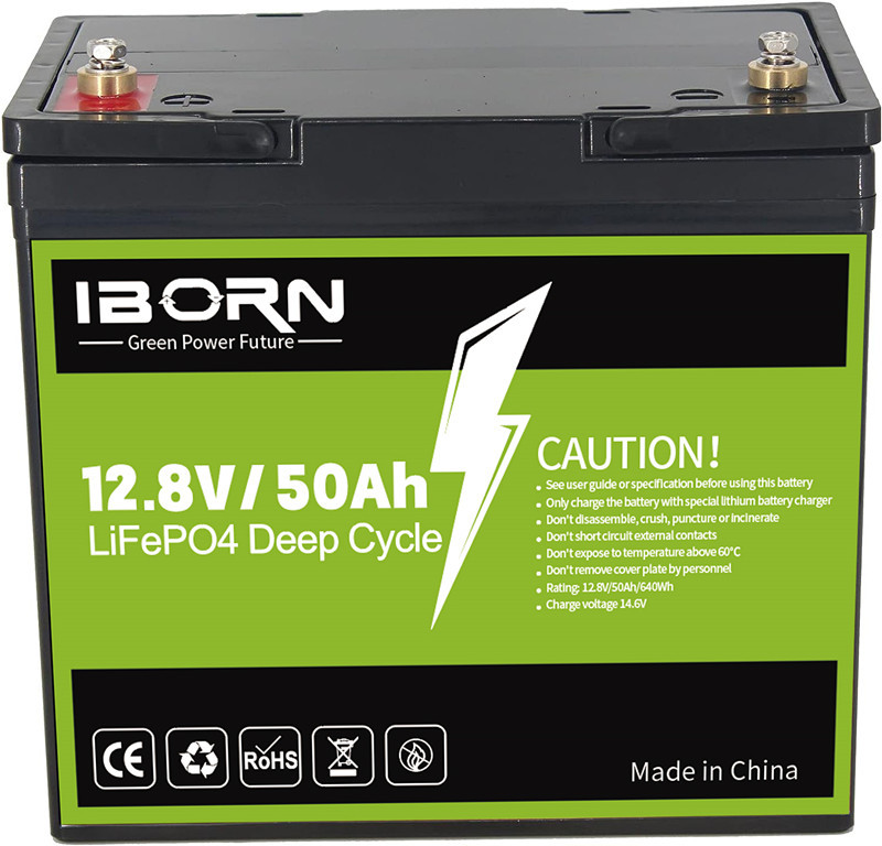 12V 50Ah Lithium Deep Cycle Battery Best LiFePO4 Battery