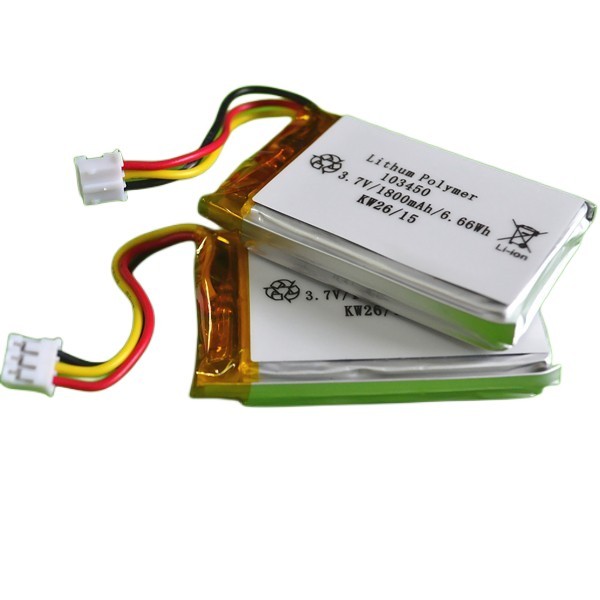 High quality rechargeable li-ion battery 804050 3.7v lipo battery 2000mah polymer lithium battery