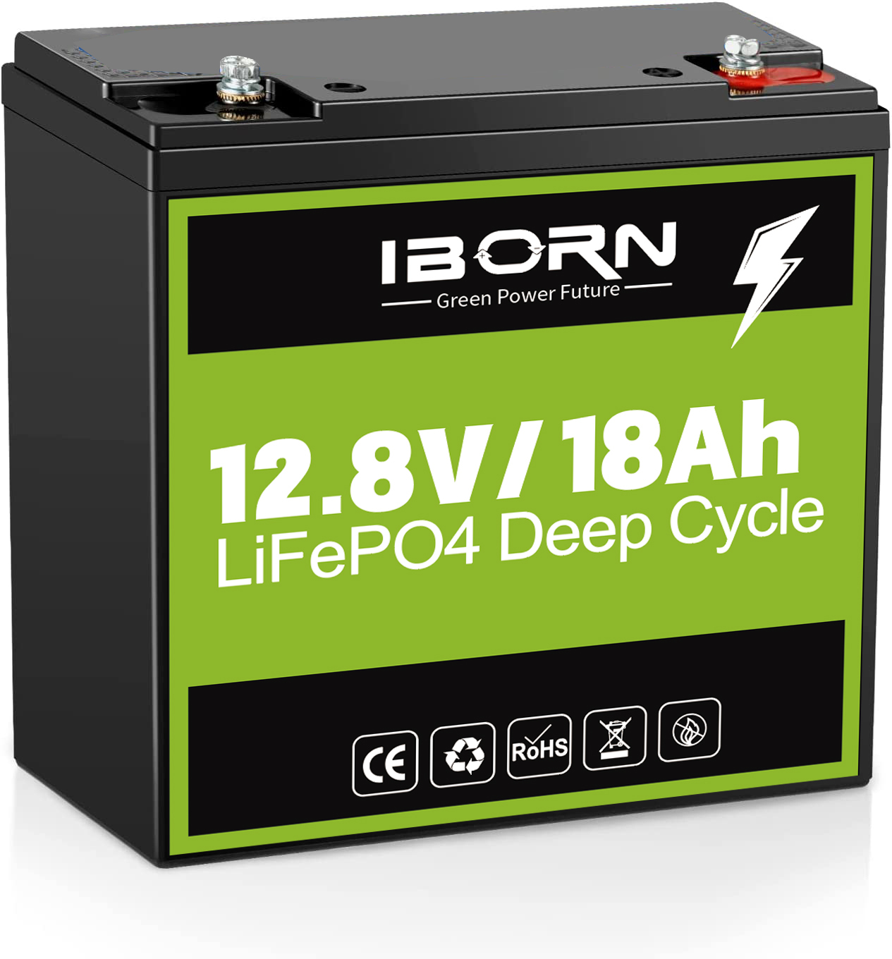 Lightweight deep cycle rechargeable 12V 20Ah LiFePo4 battery lithium ion