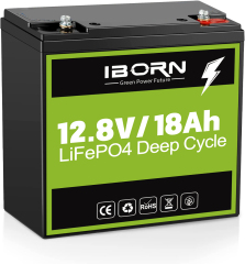 Lightweight deep cycle rechargeable 12V 20Ah LiFePo4 battery lithium ion