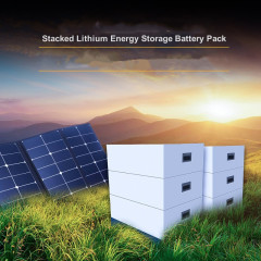 Stacked lithium energy storage battery pack 48V