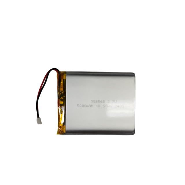 UN38.3 Approved 955565 3.7V 5000mAh Polymer Li-ion Battery with PCM
