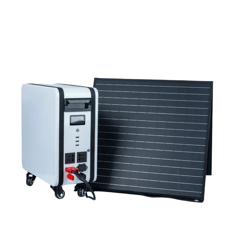 2000Wh LiFePO4 battery backup power supply for outdoor camping, RV, home use