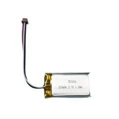 3.7V 350mah pouch li-ion battery with protection and wires