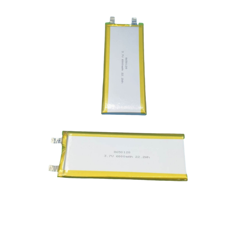 3.7V 6000mAh 8650128 Rechargeable Lithium Polymer Battery