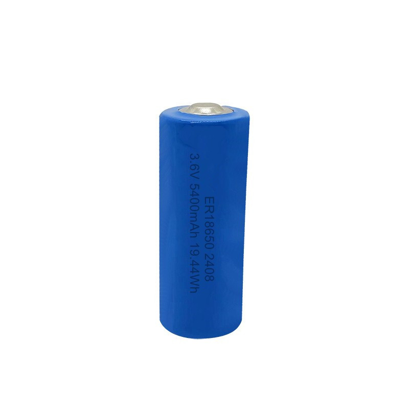 4/3A 3.6V 5400mAh ER18650 Lithium Thionyl Chloride Battery