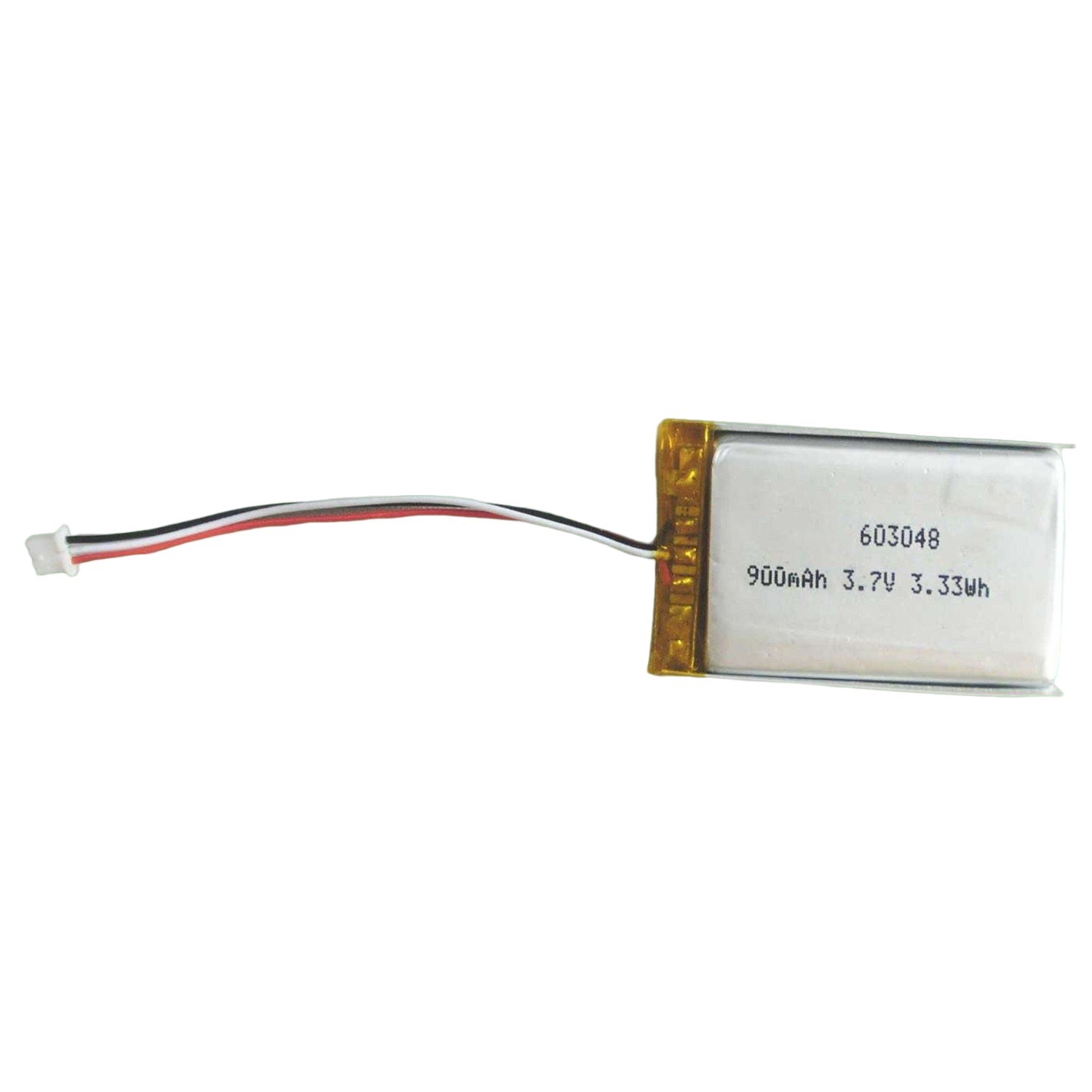 CE RoHS approved 3.7V 900mAh 603048 lithium polymer battery