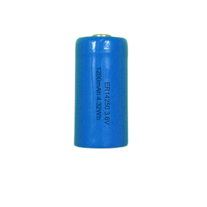 ER14250 3.6V 1200mAh 12AA 14250 Li-SOCl2 non-rechargeable lithium battery
