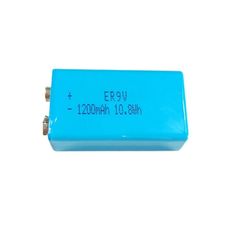 ER9V 1200mAh Li-SOCl2 battery 9V 1200mAh ER battery for monitoring
