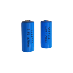 Li-SOCl2 ER14335 23AA 3.6V 1650mAh Primary Lithium Battery