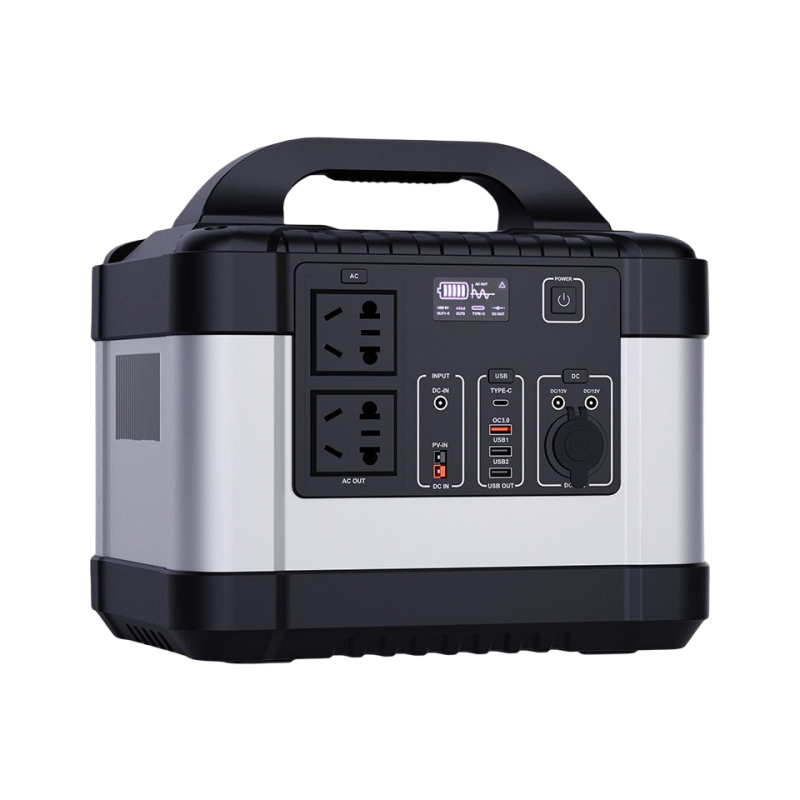 POWER 1000W portable power station, 1110Wh capacity with 2 x AC outlets