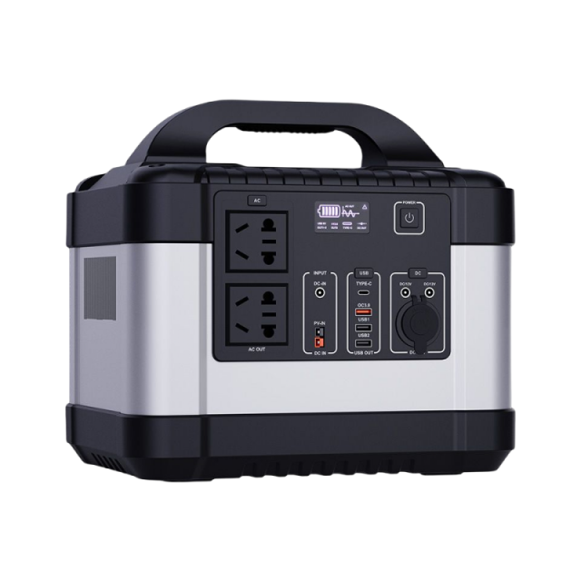 POWER 1000W portable power station, 1110Wh capacity with 2 x AC outlets